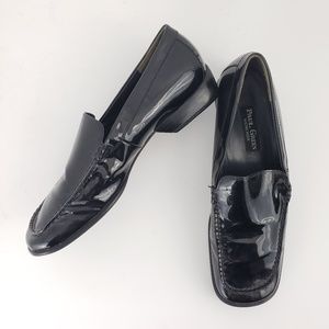 Paul Green Black Patent Leather Loafers